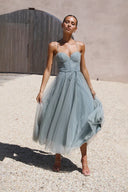 Diana Midikleid - Salbei
