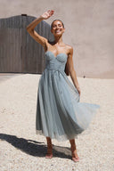 Diana Midikleid - Salbei