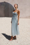 Diana Midikleid - Salbei