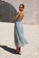 Diana Midikleid - Salbei