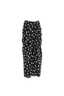 Bikini Set with Polka Dot Wrap Skirt