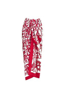 Conjunto de traje de baño de una pieza con estampado étnico