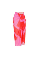 Colorblock badpakset met lange mouwen voor surfen