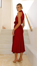 Vestido Maxi Esther - Vinho