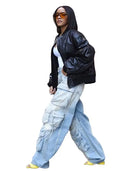 Denim Cargo Stile Urbano