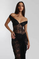 Lace Whisper – Σετ Φούστα Χωρίς Πλάτη