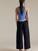 Utility straight jeans med lommer
