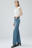 Französische Pommesweite Slim-Jeans