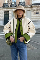 퀼티드 파출리 재킷