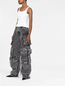 Denim Cargo Stile Urbano