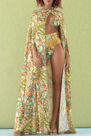 Boho Kwastje Tribal Print Bikini Set