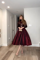 Lilybelle Pailletten Midikleid