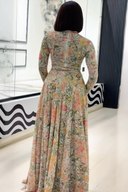 Robe longue Verve Floral Butterfly Bloom