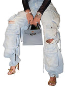 Denim Cargo Stile Urbano