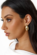 Cercei „Dates At Night” placate cu aur 18k