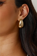 Cercei „Dates At Night” placate cu aur 18k