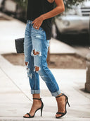 Jeans Strappati Stile Urbano