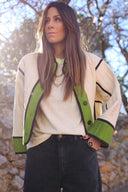 퀼티드 파출리 재킷
