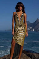 Ολόσωμο Μαγιό Golden Butterfly με Λάμψη