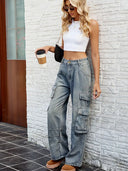 Pantaloni Lavati Elastici e Comodi