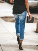 Jeans Strappati Stile Urbano