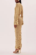 Abito Maxi Dolly Gold in Maglia