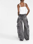 Denim Cargo Stile Urbano