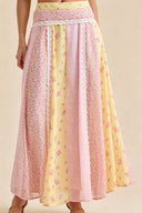 Conjunto a juego de falda floral estilo cottagecore