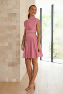 Beatrice Mini Elbise - Pembe