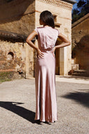 Vestido Maxi Selma - Rosa Empolvado