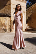 Vestido Maxi Selma - Rosa Empolvado