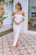 Abito Maxi Kylie - Bianco