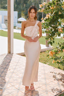 Vestido Maxi Greta - Champanhe