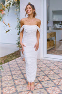 Abito Maxi Kylie - Bianco