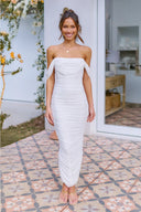 Abito Maxi Kylie - Bianco