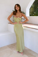 Vestito Maxi Aurora - Lime