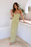 Vestito Maxi Aurora - Lime