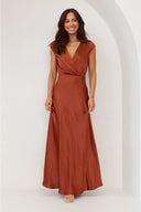 Vestido Maxi Selma - Ferrugem