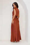 Vestido Maxi Selma - Ferrugem