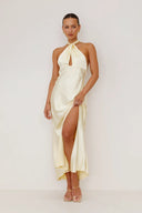 Vestido Maxi Amalia - Amarelo