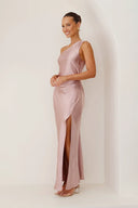 Vestido Maxi Victoria - Rosa Empolvado