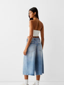 Lavtaljede syv-ottendedels jeans