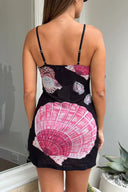 Euro Style Rückenfreies Hot Girl Mini-Kleid