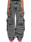 Denim Cargo Stile Urbano