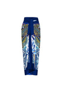 Blue 3D Floral Embellished Swimsuit