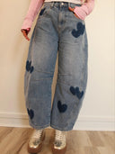 Lover Girl Boru Paça Kot Pantolon