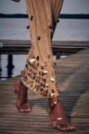 Abito Maxi Dolly Gold in Maglia