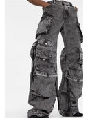 Denim Cargo Stile Urbano