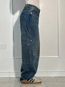 Balon Terzi Parlak Denim Kot Pantolon