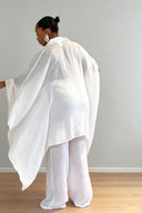 Conjunto de túnica extragrande y pantalón
